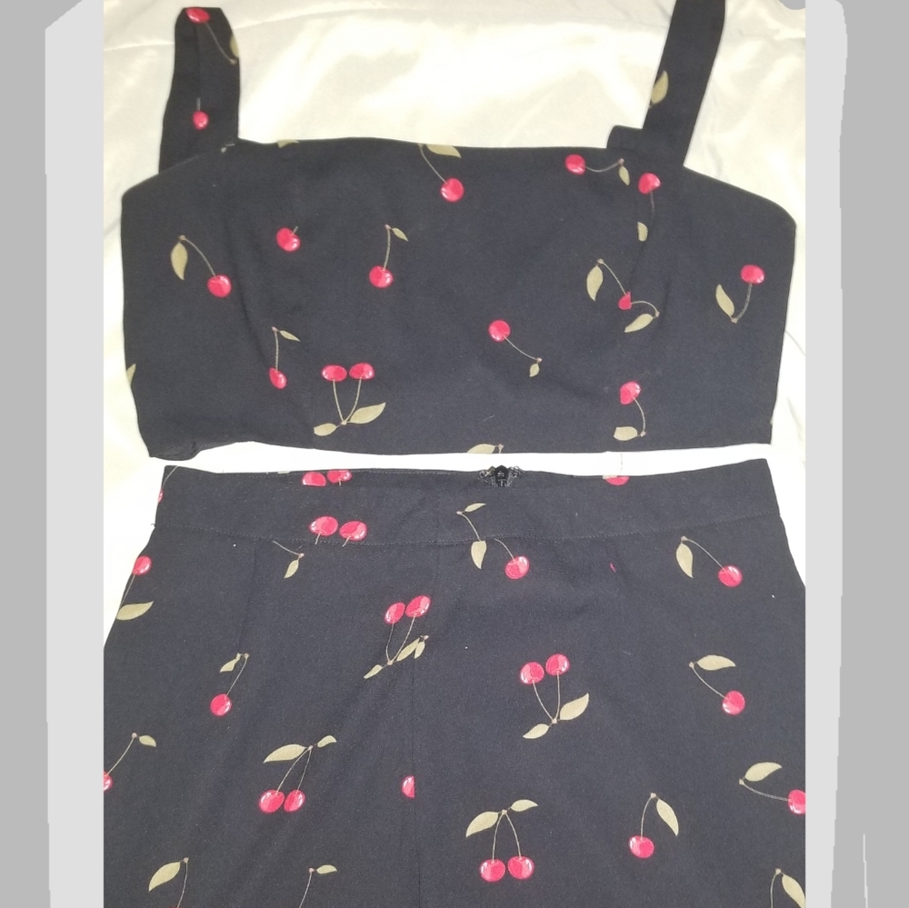 TOBI Mini Shirt w/Matching Half Top